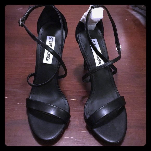 Steve Madden Shoes - Steve Madden Black Strappy Heels